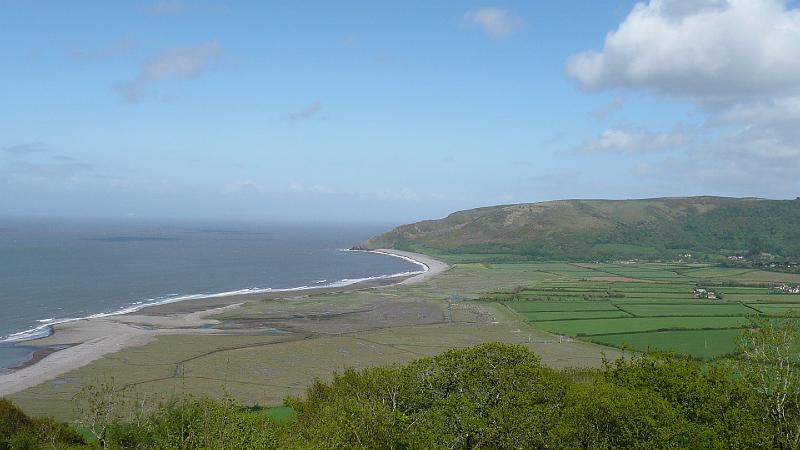 P1010161 Vue sur Porlock weir.JPG - Vue sur Porlock Weir